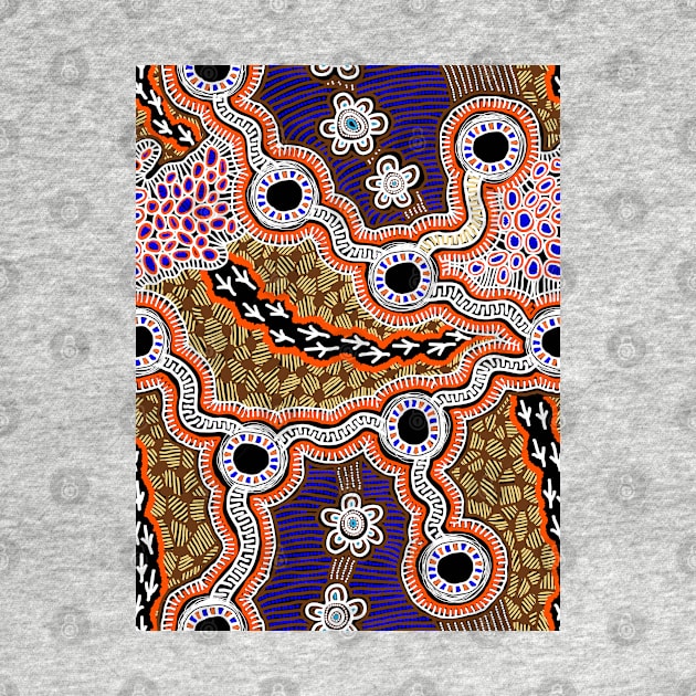 Aboriginal Art - Brolga Dreaming by hogartharts